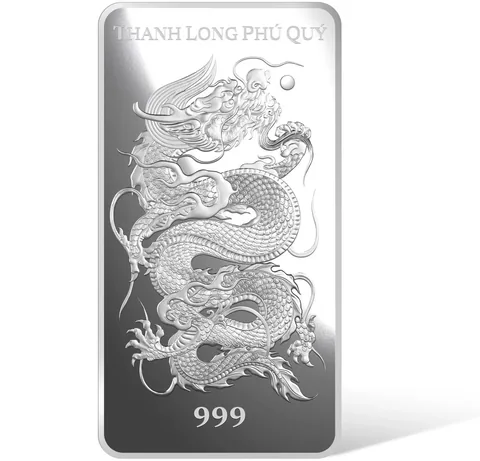 Bạc Thanh Long Phú Quý 999 1KG