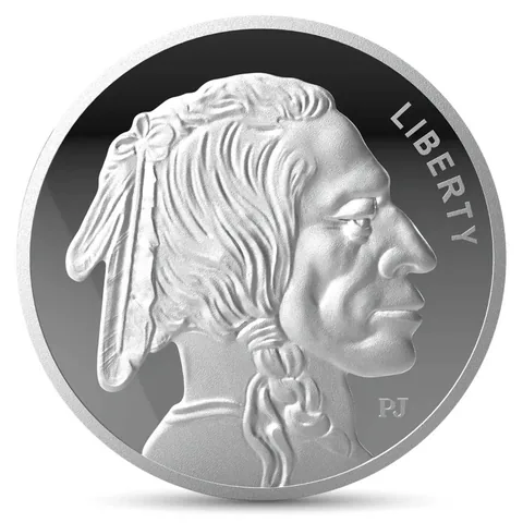 Đồng bạc Buffalo Proof 1 OZ Phú Quý (Bản bóng)